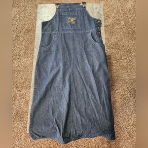 Woolrich denim overall dress